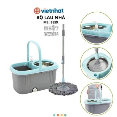 Bộ lau nhà 360 độ Hokori Việt Nhật SP9.559 - Đa năng, chất lượng chính hãng, giá 281.498k