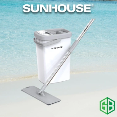 Bộ lau nhà đa năng SUNHOUSE KS-CL3.211PW - Tiết kiệm không gian, giá chỉ 349.000₫