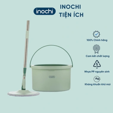 Bộ lau nhà tách nước bẩn Souji xoay 360, tách nước thông minh - CHÍNH HÃNG INOCHI