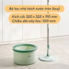Bộ lau nhà tách nước bẩn Souji xoay 360, tách nước thông minh - CHÍNH HÃNG INOCHI 5