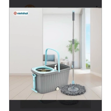 Bộ Lau Nhà Tay Kéo Việt Nhật 9.558 - Siêu Nhẹ, Độ Bền Cao, Giá Ưu Đãi 292k Bộ Lau Nhà Tay Kéo Việt Nhật 9.558 - Siêu Nhẹ, Độ Bền Cao, Giá Ưu Đãi 292k