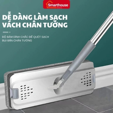 Bộ Lau Nhà Tự Vắt 360 Cao Cấp - Giải Pháp Sạch Gọn, An Toàn Cho Bé