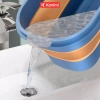 Bộ Lau Nhà Xô Gấp Gọn Thông Minh - Bàn Lau 42cm, Cây Lau Tự Vắt 360° Siêu Nhanh 8
