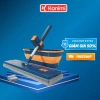 Bộ Lau Nhà Xô Gấp Gọn Thông Minh - Bàn Lau 42cm, Cây Lau Tự Vắt 360° Siêu Nhanh 9