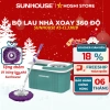 Bộ lau nhà xoay 360° Sunhouse KS-CL330IB / Happy Time KH-CL330S - Giá chỉ 285.000₫, giảm tới 19%