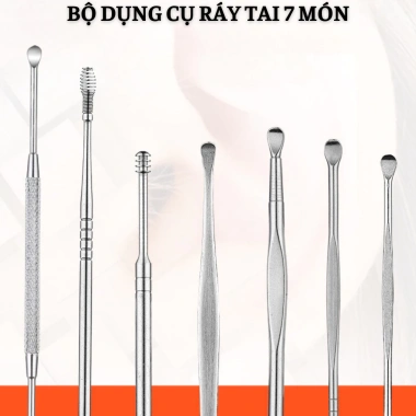 Bộ Lấy Ráy Tai 7 Món GIGAHOME Chuyên Nghiệp với Hộp Đựng Cao Cấp - 25.000 VND 2