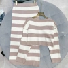 Bộ len sọc nữ croptop trễ vai + chân váy ôm dài - Giá ưu đãi 215k Thảo Ngọc Store 7
