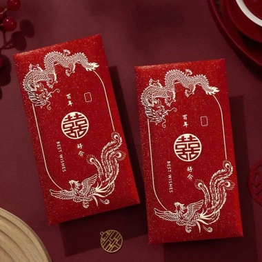 Bộ Lì Xì Cưới Hỏi 10-20 cái Mẫu 05 Song Hỷ Nạp Tài Bê Tráp - Giá chỉ 39.000 VNĐ 5 Bộ Lì Xì Cưới Hỏi 10-20 cái Mẫu 05 Song Hỷ Nạp Tài Bê Tráp - Giá chỉ 39.000 VNĐ 5