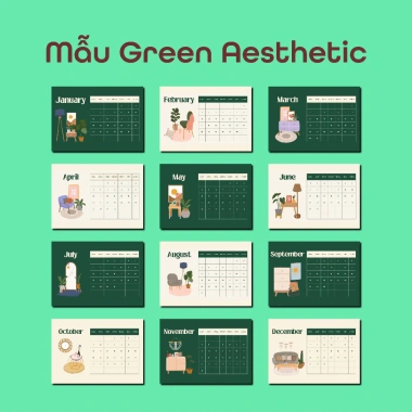 Bộ Lịch 2.025 Cute đa mẫu kèm khung gỗ để bàn - Tiện lợi, giá chỉ 70.000₫