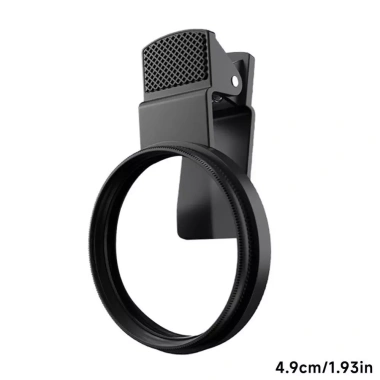 Bộ lọc CPL 49mm-52mm cho điện thoại - Loại bỏ phản chiếu, kẹp xoay trong suốt 10