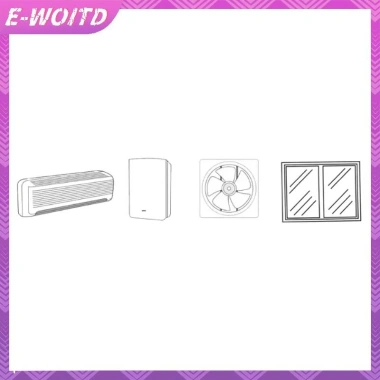 Bộ lọc HEPA đa năng 5 lớp Cotton Tĩnh điện E‑WOITD - Chống PM2.5, giá chỉ 62.370₫ 9