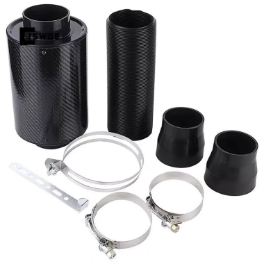 Bộ lọc không khí lạnh sợi carbon 3 inch đa năng ô tô - Cảm ứng, nạp kèm, giảm còn 678k 6