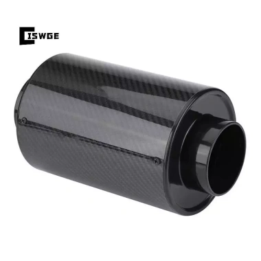 Bộ lọc không khí lạnh sợi carbon 3 inch đa năng ô tô - Cảm ứng, nạp kèm, giảm còn 678k 7