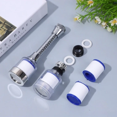 Bộ Lọc Nước Tại Vòi Tăng Áp Xoay 360 Độ - Đầu Lọc Đa Năng Tiết Kiệm Giá 16.500 VNĐ
