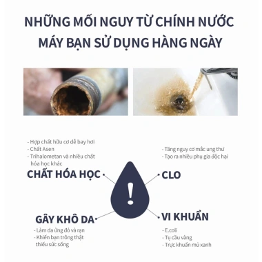 Bộ lọc nước vòi sen CUCKOO CWC-BB001C - Không gắn lõi Clo & Vitamin C, chỉ 230.000₫ 7