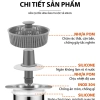 Bộ lọc rác bồn rửa bát inox 304 3 trong 1 – chống mùi, chặn côn trùng, nút chặn nước, khay lọc 9