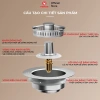Bộ Lọc Rác Rửa Bát Modeco - Thép 304, Thoát Nước Nhanh, Chống Tắc, Ngăn Mùi Hôi, Côn Trùng 6