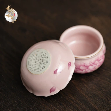 Bộ lọc trà & tống uống trà Đạo gốm Men Cổ Nhà Tống - Cảnh Đức, đồ dùng chè cao cấp, quà tặng sang trọng 234k 7