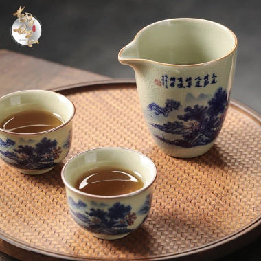 Bộ lọc trà & tống uống trà Đạo gốm Men Cổ Nhà Tống - Cảnh Đức, đồ dùng chè cao cấp, quà tặng sang trọng 234k 8