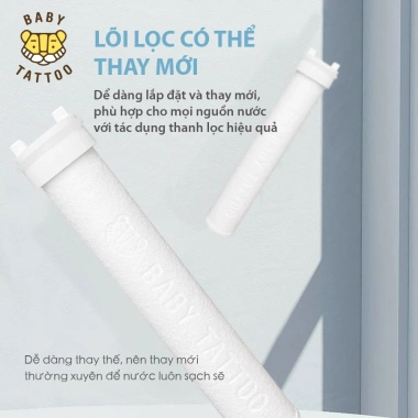 Bộ Lõi Lọc PP Type C cho Vòi Sen Tắm - Khử Clo, Lọc Nước, Tiết Kiệm 250k 4