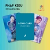 Bộ Lomo 33 Lá Thần Tượng Idol Pháp Kiều - Card Bo Góc 2 Mặt kèm Chữ Ký, Giá chỉ 30.000 VND 5