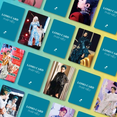Bộ Lomo 33 Lá Thần Tượng Idol Pháp Kiều - Card Bo Góc 2 Mặt kèm Chữ Ký, Giá chỉ 30.000 VND