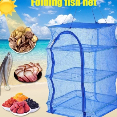 Bộ lồng lưới phơi khô thực phẩm - Phơi cá, tôm, chống côn trùng, an toàn 62,370₫ 6