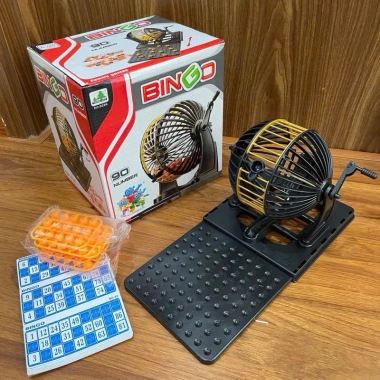 Bộ Lồng Quay Lô Tô Bingo - Phát Triển Tư Duy Trẻ Em, Giá Ưu Đãi 149.000 VND