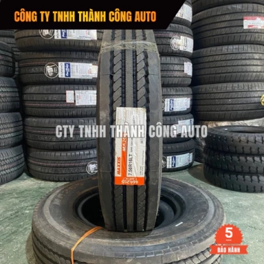 Bộ lốp 750R16 MAXXIS M265 18PR gai xuôi dọc - phù hợp Isuzu NPR, Hyundai 3t, Fuso - Giá ưu đãi 5,1 triệu