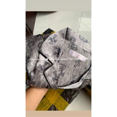 Bộ lụa tay dài + quần dài hàng QC - Order trả sau Tết, giảm giá 20% chỉ 205.000₫