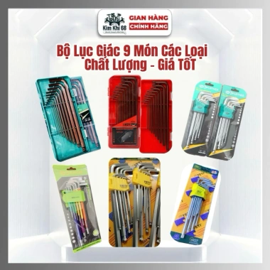 Bộ Lục Giác 9 PCS Đa Dạng - Giá Rẻ, Bền, Chất Lượng, Giảm Giá 79.000 Bộ Lục Giác 9 PCS Đa Dạng - Giá Rẻ, Bền, Chất Lượng, Giảm Giá 79.000