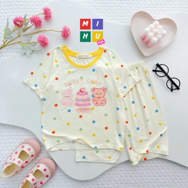 Bộ Lửng Bé Gái Thun Lạnh Cao Cấp, Mềm Mịn, In Hoạ Tiết Đáng Yêu - Giá 71.442₫ 7