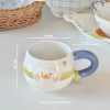 Bộ ly chén muỗng sứ hình vịt dễ thương phong cách Hàn - Cao cấp, giảm giá 20% 4