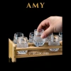 Bộ ly kim cương chén uống rượu - Ly rượu nhỏ, đế đẹp, giá chỉ 80.000 VNĐ, ly đẹp rẻ 2