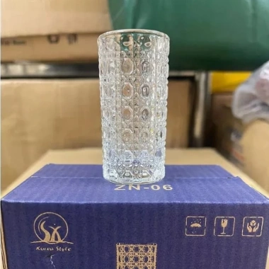 Bộ Ly Uống Rượu Thủy Tinh Cao Cấp Vân Kim Cương 20ml - Đồ Dùng Sang Trọng, Tiện Lợi, Độ Bền Cao, Phù Hợp Buổi Tiệc, Khuyến Mãi Giá Ưu Đãi 48k
