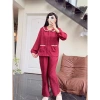 Bộ mặc nhà dài tay hoa nhí, vải cao cấp mềm mịn - Giá chỉ 248.170₫ 2