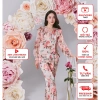 Bộ Mặc Nhà Nữ Đồ Ngủ Lụa Cao Cấp BN478 - Áo Dài Tay và Quần Dài, Giá 780.000₫