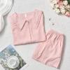 Bộ mặc nhà nữ pyjama ngắn tay Pazzini quần cộc pastel thoáng mát - Giá chỉ 359.000 VNĐ 3
