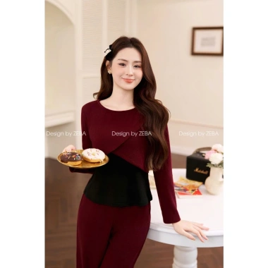 Bộ mặc nhà nữ ZEBA cotton lông thỏ Hàn sang trọng - Giá ưu đãi 424,150₫