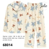 Bộ Mặc Nhà Pyjamas Thu Đông Dài tay 100% Cotton - Mềm Mịn, Thấm Hút Tốt, Giá 320k 7