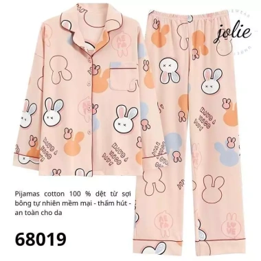 Bộ Mặc Nhà Pyjamas Thu Đông Dài tay 100% Cotton - Mềm Mịn, Thấm Hút Tốt, Giá 320k 9