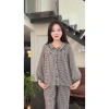 Bộ mặc nhà tay lỡ kẻ caro phối viền - Vải mềm, thiết kế thời trang, giảm giá đặc biệt 239.200₫ 7