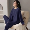 Bộ mặc nhà thu đông nữ bigsize dáng rộng dày dặn size S M L B04 giảm giá 119k 10