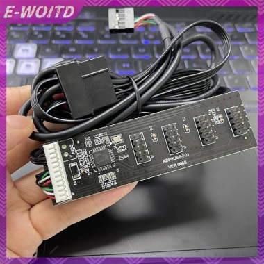 Bo mạch chủ USB 9Pin USB2.0 Bộ chia trung tâm 1‑4 cáp mở rộng HNVN giá chỉ 195,140₫ 7 Bo mạch chủ USB 9Pin USB2.0 Bộ chia trung tâm 1‑4 cáp mở rộng HNVN giá chỉ 195,140₫ 7