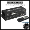 Bộ màn hình ghép 4 màn hình Video Wall Control VWC506 2x2 HDMI - Giá chỉ 790.000 VND