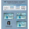 Bộ màn hình ghép 4 màn hình Video Wall Control VWC506 2x2 HDMI - Giá chỉ 790.000 VND 8