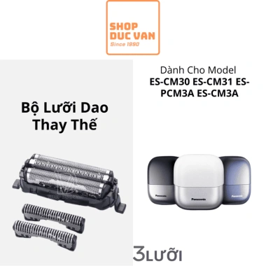 Bộ Màng Lưỡi Panasonic 3 Lưỡi cho ES-CM30, ES-CM31, ES-CM3A, ES-PCM3A - 626.000₫