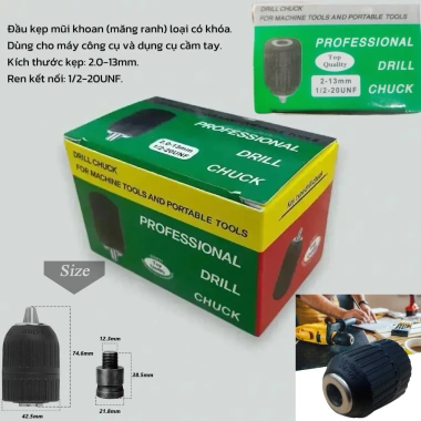 Bộ Măng Ranh Đầu Khoan Răng Vỉ 3 Món - Bền, Độ Chính Xác Cao, Giá 82.000 VND 10