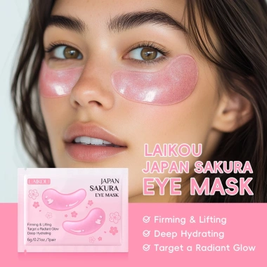 Bộ mặt nạ LAIKOU Sakura 6 trong 1 Dưỡng ẩm qua đêm - Quà sinh nhật bé gái, chăm sóc da, giảm còn 273.900 VND 6