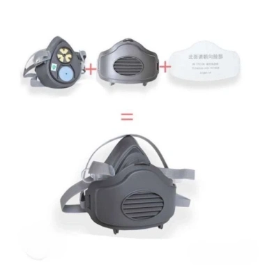 Bộ Mặt Nạ Phòng Độc Hóa Chất 3.200 + 10 Tấm Lọc Bụi - Khẩu Trang Siêu Mịn 97.000₫ 7